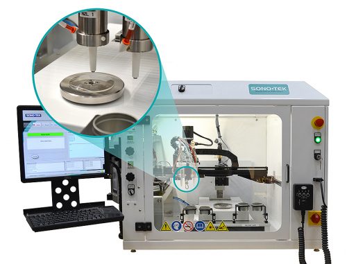 ExactaCoat with ultrasonic nozzle blowout